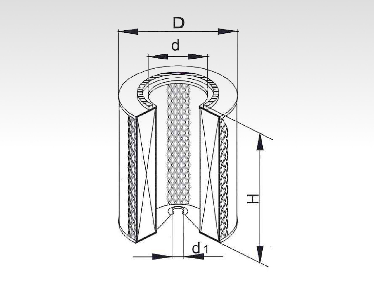 Воздушный фильтр фильтр NEVSKY FILTER NF4641