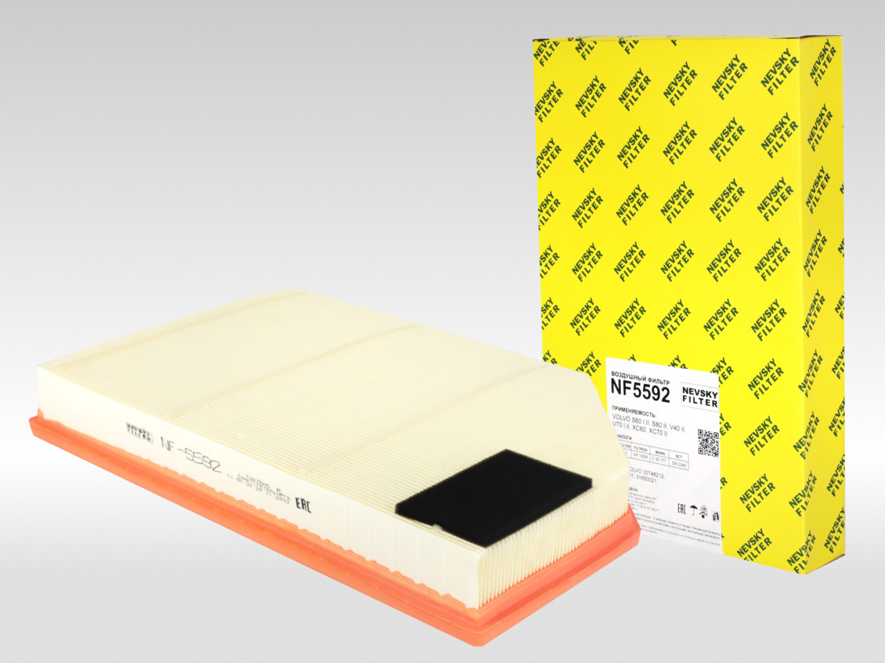 Воздушный фильтр фильтр NEVSKY FILTER NF5592