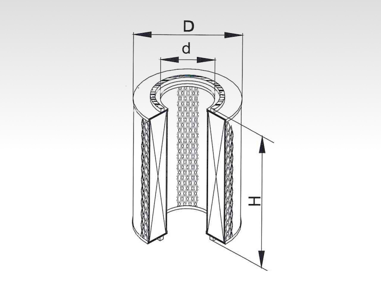 Фильтр для вилочного погрузчика фильтр NEVSKY FILTER NF4544