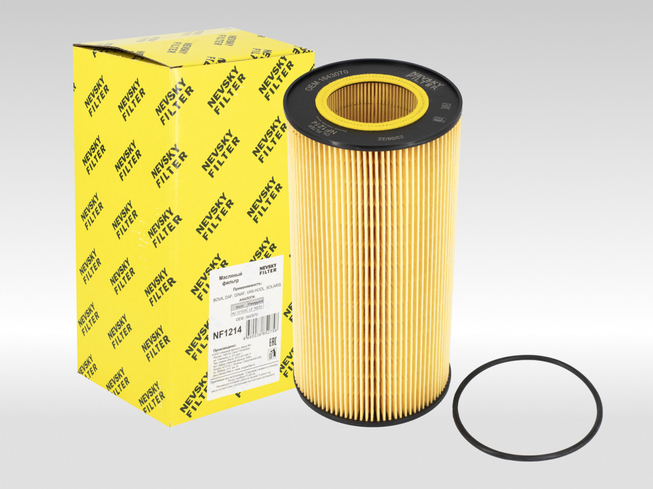Масляный фильтр фильтр NEVSKY FILTER NF1214